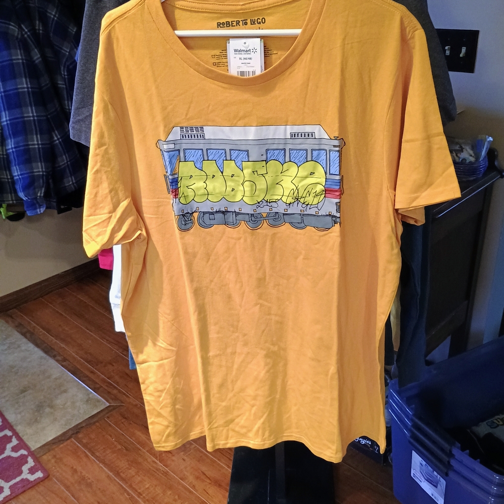 Yellow Graphic T-Shirt